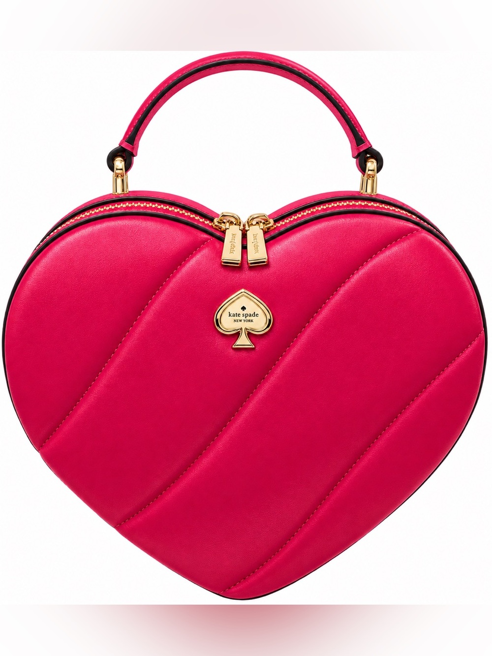 Kate Spade Quilted Heart Top-Handle Bag-NWOT
